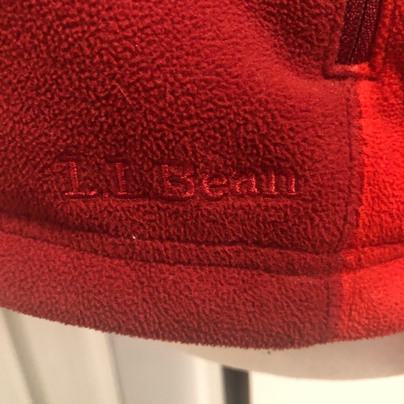 Ll Bean ladies summer fleece jacket size small - Picture 3 of 6